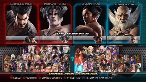 Tekken Tag Tournament 2 All Characters (Including DLC) [PS3] - YouTube