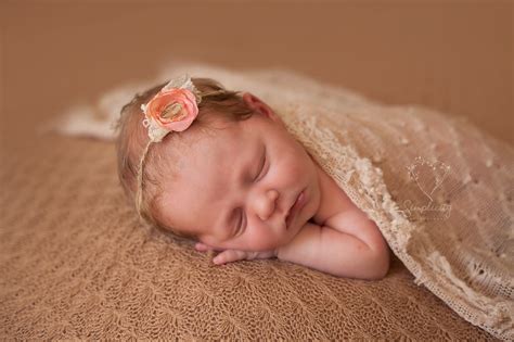 Blonde Newborn Baby Girl