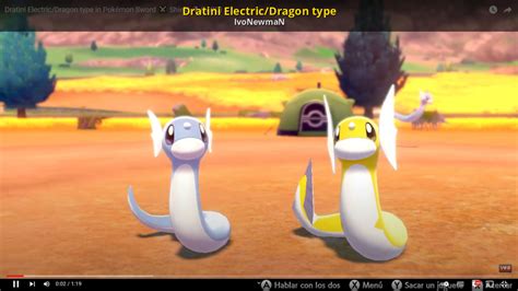 Dratini Electric/Dragon type [Pokemon Sword & Shield] [Mods]