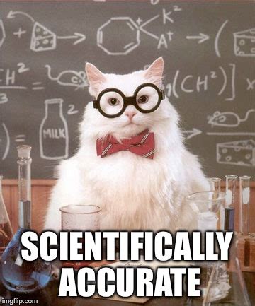 Science Cat Physics - Imgflip