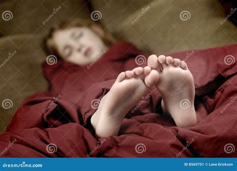 Sleeping Feet Royalty-Free Stock Photography | CartoonDealer.com #8569751