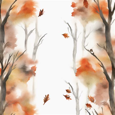 Autumn Leaves Background Template Free Stock Photo - Public Domain Pictures