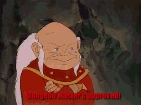 Dungeon Master Dungeons Dragons Cartoon Approved GIF – Dungeon Master Dungeons Dragons Cartoon ...