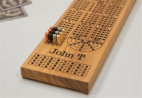 Cribbage Board. Wood Cribbage Board. Folding Cribbage 4 - Etsy