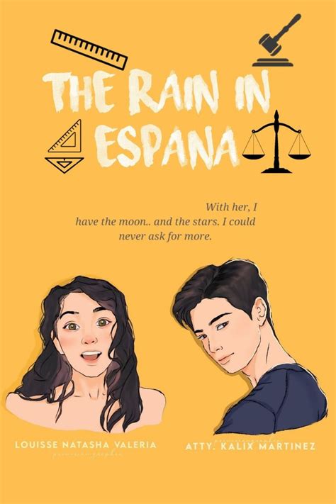 University Series :「The Rain In España 」 | Wattpad published books, Wattpad book covers ...