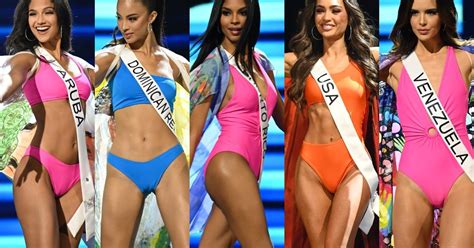 FAVORITES: 71st Miss Universe preliminary swimsuit competition