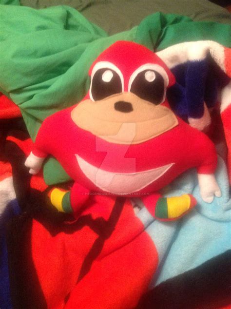 Uganda Knuckles plush by hedgehogslayer on DeviantArt