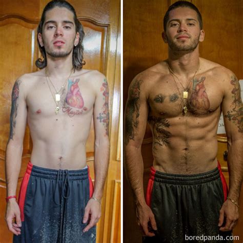 97 Unbelievable Before & After Fitness Transformations Show How Long It Took People To Get In ...