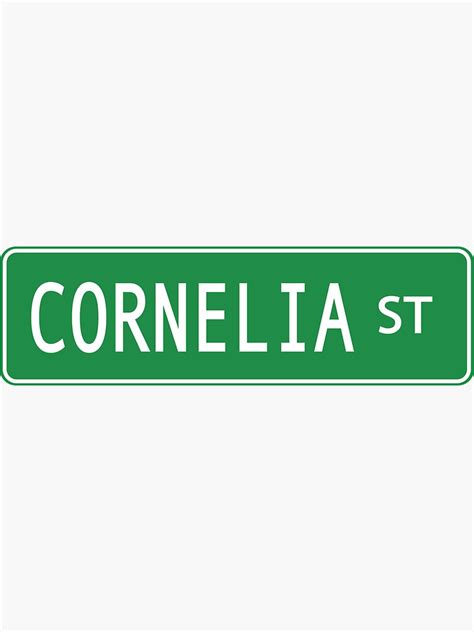 "Cornelia Street - Lover" Sticker by stickersisters | Redbubble Taylor Swift Merchandise, Taylor ...
