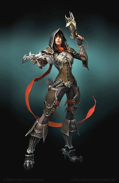 Video Game Art: Demon Hunter - 2D Digital, Concept art, VideogamesCoolvibe – Digital Art