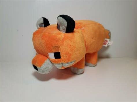 Minecraft Mojang Fox Plush 12" Nice Condition | #3919762515