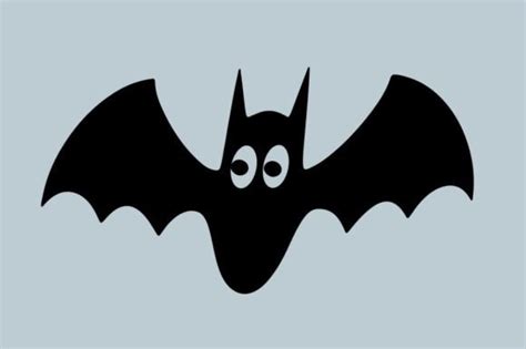 Bat Spooky Silhouette Svg Vector Graphic by hossain.dipa34 · Creative Fabrica