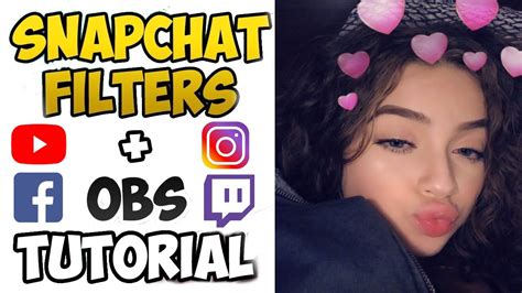 How to Use Snap Camera Face Filters in OBS Live Streams FREE in 2022 ...