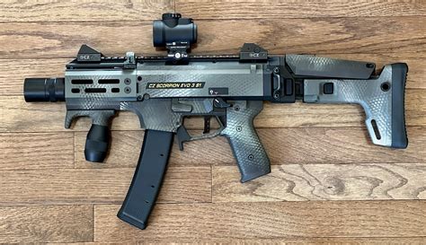 The CNC warrior brace is amazing! : r/czscorpion