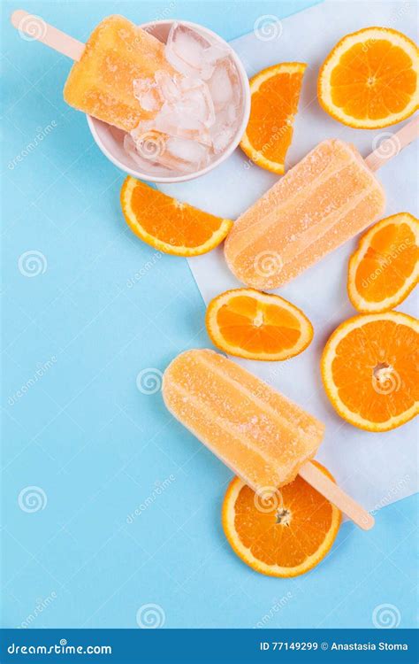 Frosty popsicles stock image. Image of colored, blue - 77149299