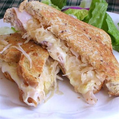 Grilled Turkey Reuben Sandwiches Recipe