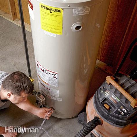 How to Flush a Water Heater | Water heater maintenance, Water heater ...