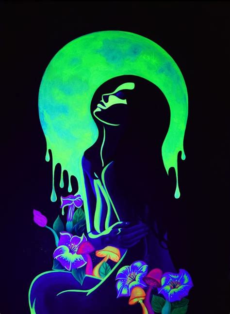 Pin by Pyae Lin on GIF LOVE | Psychadelic art, Neon art painting ...