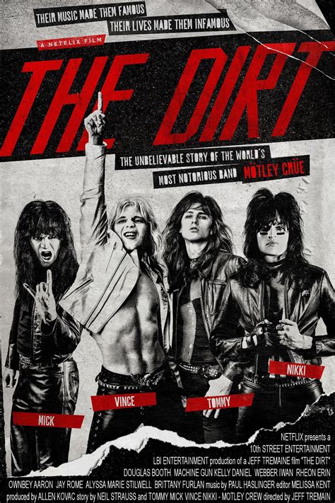 The Dirt (2019) - Posters — The Movie Database (TMDb)