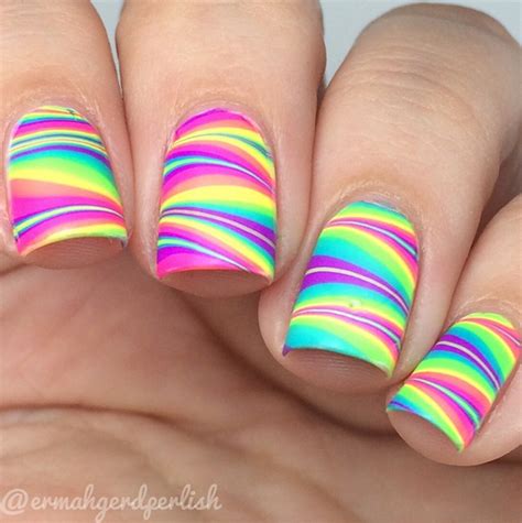 Striped Nail Designs