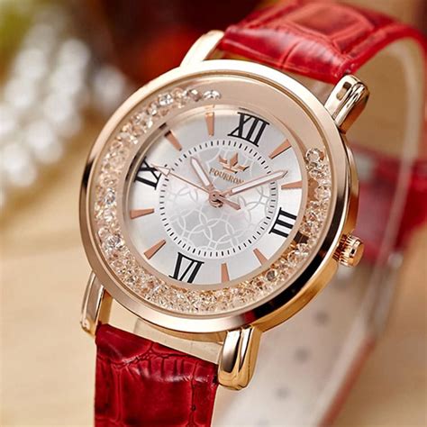 Fashion Quartz Watch | Watches women leather, Rose gold watches women ...