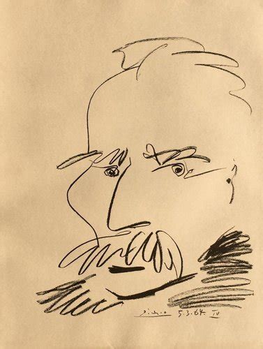 Portrait de Marcel Cachin by Pablo Picasso for sale at Pamono