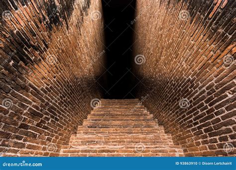 Brick vault entrance stock photo. Image of mystery, culture - 93863910