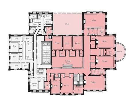 Gilded Age Mansions Floor Plans - House Plan