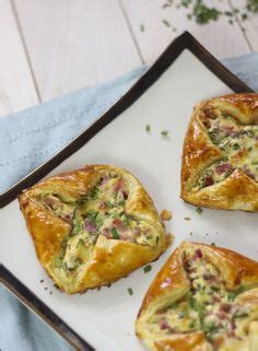 Ham Cheese Puff Pastry, Puff Pastry Tart, Puff Pastry Recipes, Ham And Cheese, Savory Pastry ...