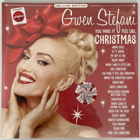 Gwen Stefani You Make it Feel Like Christmas Deluxe Edition White Vinyl LP NEW | eBay