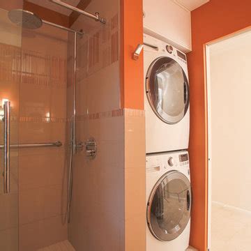 75 Modern Bathroom/Laundry Room Ideas You'll Love - June, 2022 | Houzz