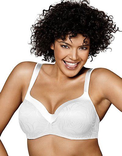 Playtex Stretch Cotton Underwire Bra 5222 White Size 44d