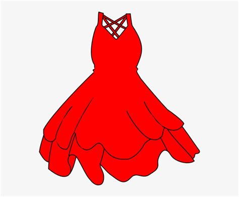 Gown Clipart Outfit - Clip Art Red Dress - Free Transparent PNG Download - PNGkey