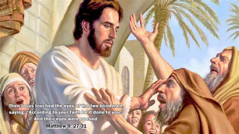 Jesus Heals Two Blind Men — The Bible: The Power of Rebirth