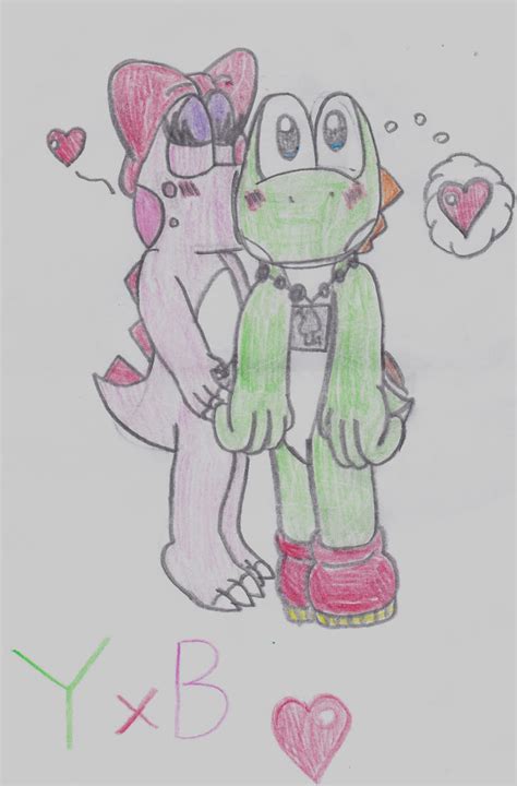 Yoshi x Birdo -again- by HeatherTFennec on DeviantArt