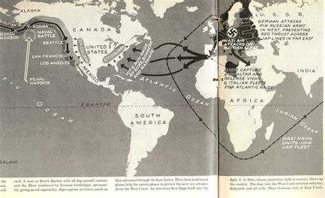 JF Ptak Science Books: Mapping the Invasion of America, 1942