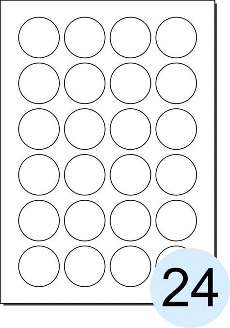 Avery 1.5 Inch Round Labels Template | williamson-ga.us