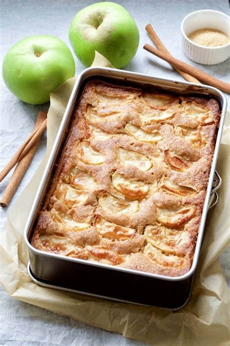 Dorset Apple Cake (Traybake) - Jo's Kitchen Larder