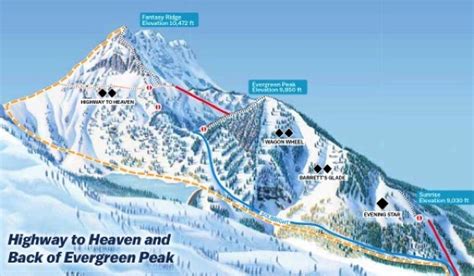 Utah Ski Maps | Solitude Ski Resort Trail Map