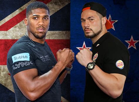 Anthony Joshua vs Joseph Parker unification fight expected to be confirmed in the next 24 hours ...