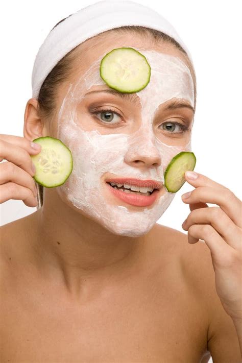 Natural face care stock photo. Image of human, isolated - 27667528