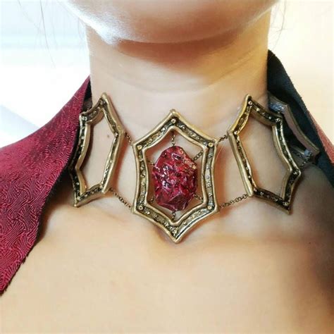 Melisandre Necklace by Isavien | Necklace, Statement necklace, Melisandre