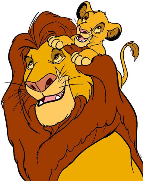 Simba, Mufasa, Sarabi Clip Art | Disney Clip Art Galore