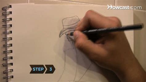 How To Draw Michael Jackson Doing The Moonwalk Step By Step