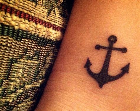 Cute anchor tattoo | Ankle tattoo designs, Anchor tattoo ankle, Wrist ...