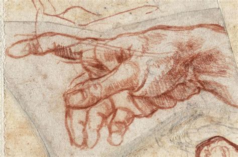 Michelangelo Drawings Hands