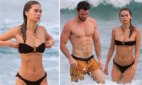 Liam Hemsworth's girlfriend Gabriella Brooks flaunts her model figure - Flipboard