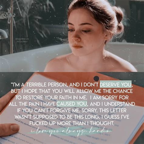 𝙟𝙪𝙡𝙞𝙖 | 🇧🇷 on Instagram: “ letter that hardin wrote to tessa in after we collided ...