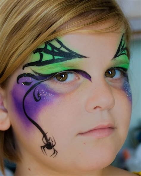 Face Paint Ideas For A Witch : Face Painting Witch Paint Halloween Designs Hat Makeup Tutorials ...