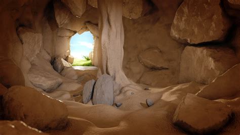 Cave - 3D Model by Jackdutch